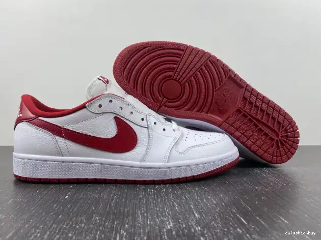 Red Low White Varsity 1 705329-101 Jordan Retro 0609